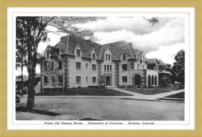 Alpha Chi Omega House, Boulder