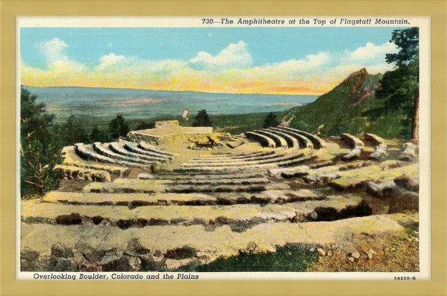 The Amphitheatre at the Top of Flagstaff Mountain