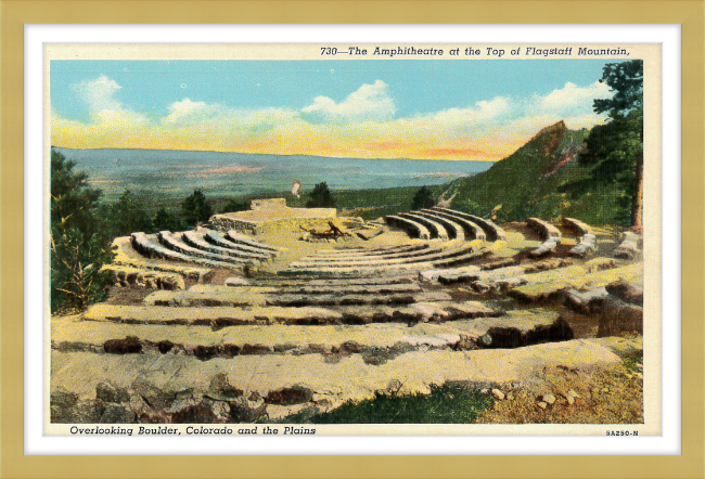 The Amphitheatre at the Top of Flagstaff Mountain