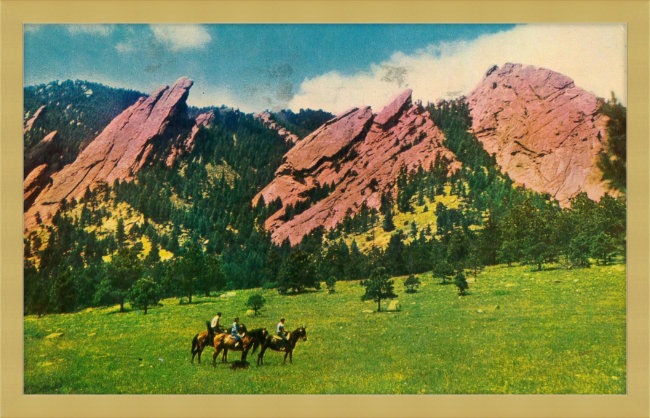 Flatiron rocks near Boulder