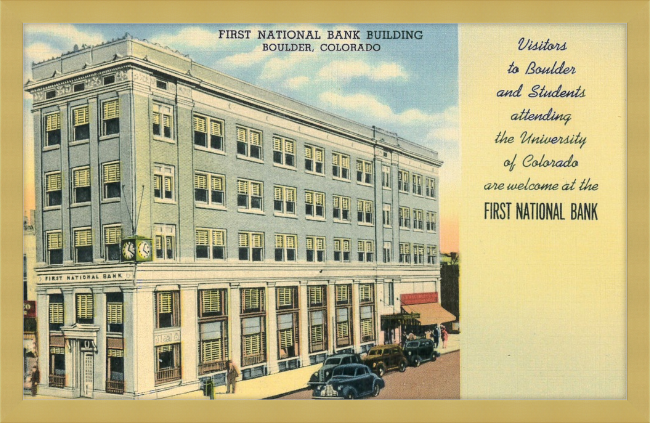 First National Bank Building Boulder, Colorado