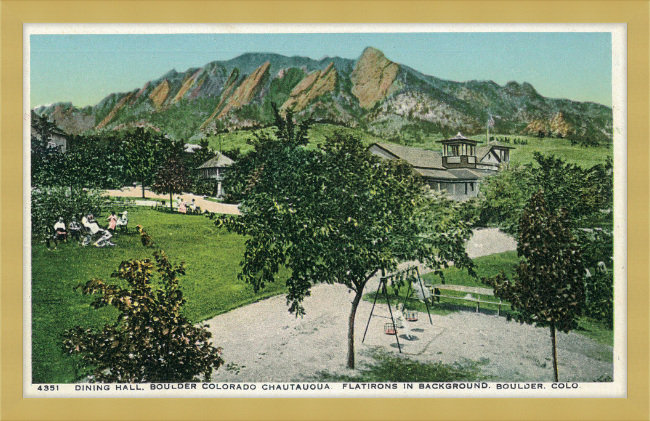 Dining Hall, Boulder Colorado Chautauqua