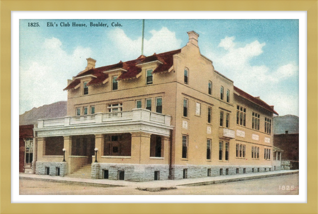 Elk's Club House, Boulder, Colo.