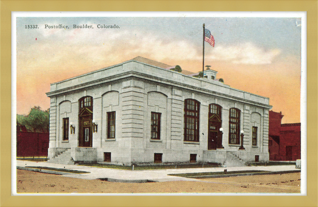 Postoffice, Boulder, Colorado