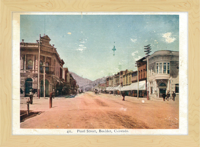 Pearl Street, Boulder, Colorado