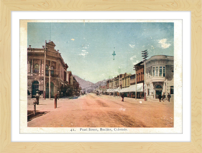 Pearl Street, Boulder, Colorado