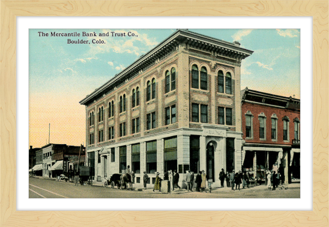 The Mercantile Bank and Trust Co Boulder, Colo