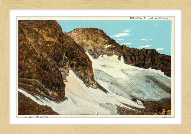 The Arapahoe Glacier, Boulder, Colorado