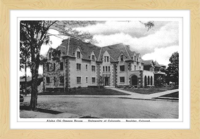 Alpha Chi Omega House, Boulder