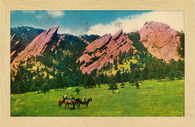 Flatiron rocks near Boulder