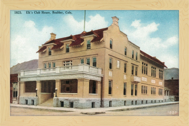 Elk's Club House, Boulder, Colo.