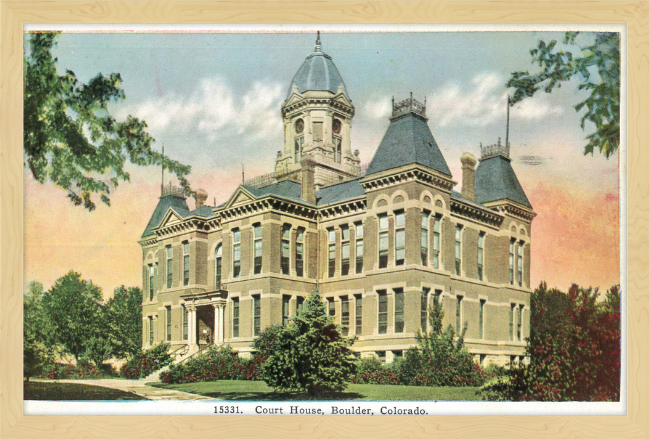 Court House, Boulder, Colorado