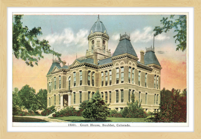 Court House, Boulder, Colorado