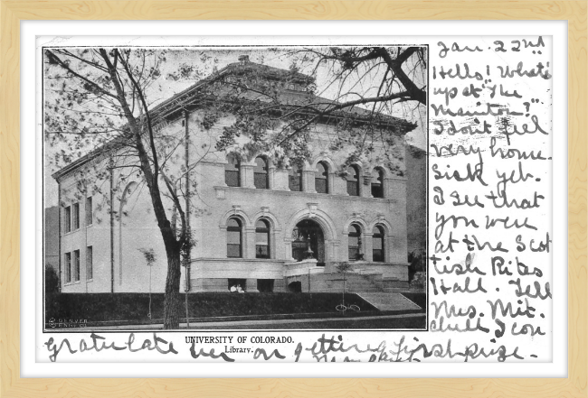 University of Colorado Library