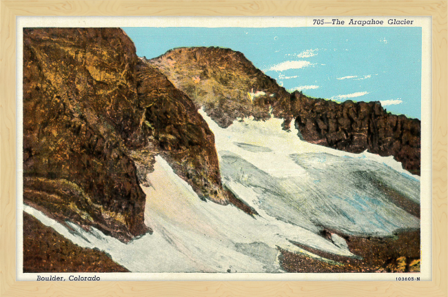 The Arapahoe Glacier, Boulder, Colorado