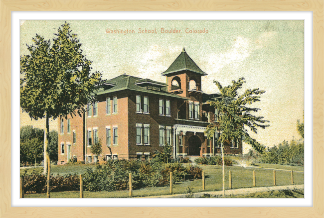 Washington School, Boulder