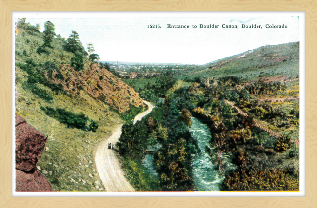 Entrance to Boulder Canon