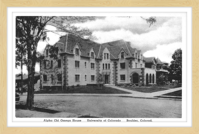 Alpha Chi Omega House, Boulder