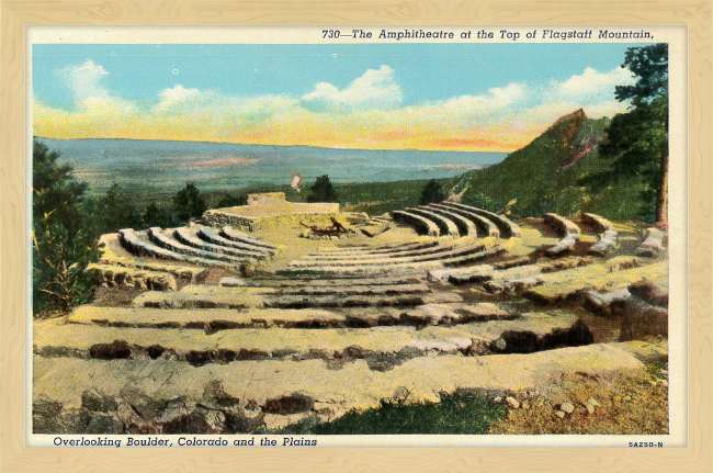 The Amphitheatre at the Top of Flagstaff Mountain