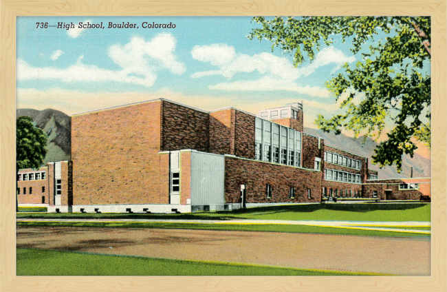 High School, Boulder, Colorado