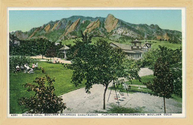 Dining Hall, Boulder Colorado Chautauqua