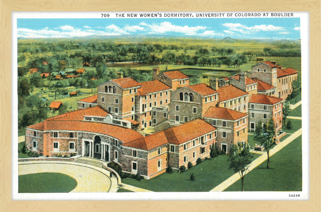 The New Women's Dormitory, University of Colorado at Boulder