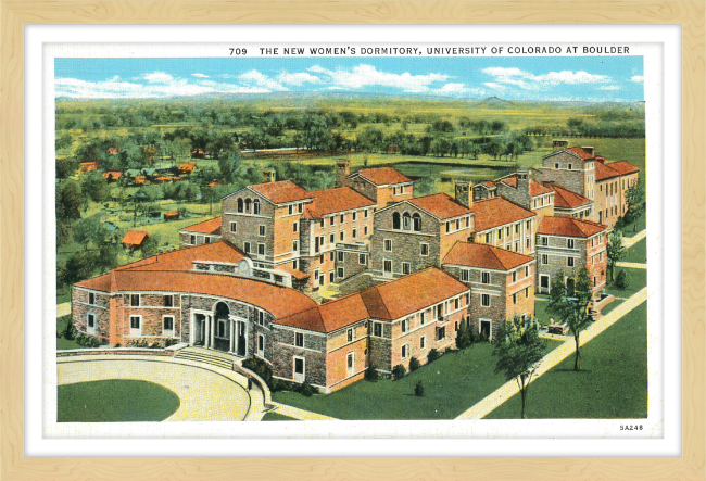 The New Women's Dormitory, University of Colorado at Boulder