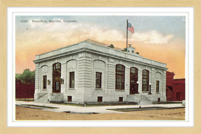 Postoffice, Boulder, Colorado