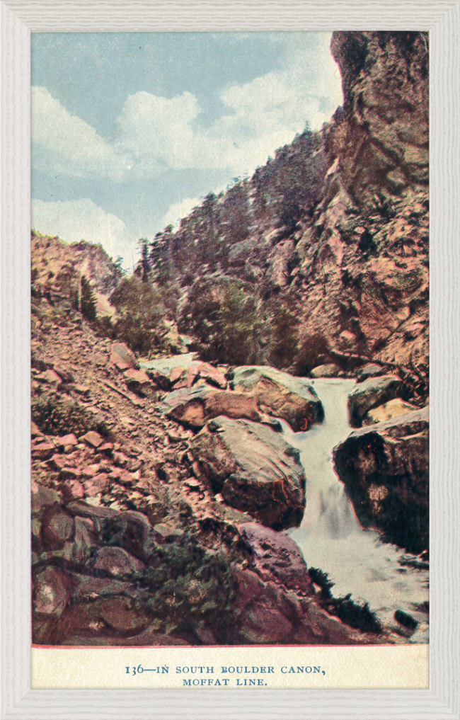 South Boulder Canon, Moffat Line