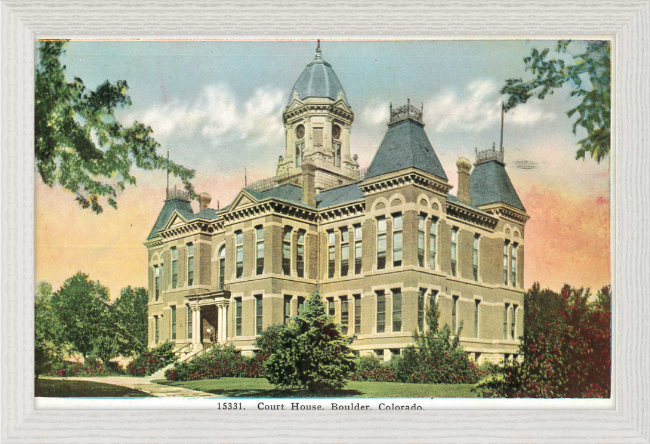 Court House, Boulder, Colorado