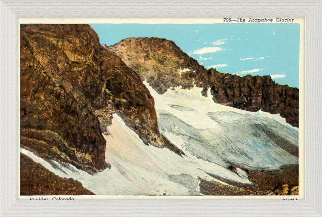 The Arapahoe Glacier, Boulder, Colorado