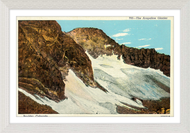 The Arapahoe Glacier, Boulder, Colorado
