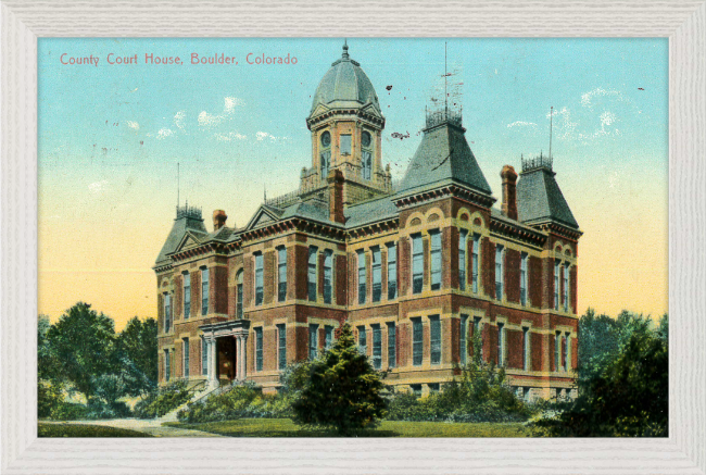 County Court House, Boulder, Colorado