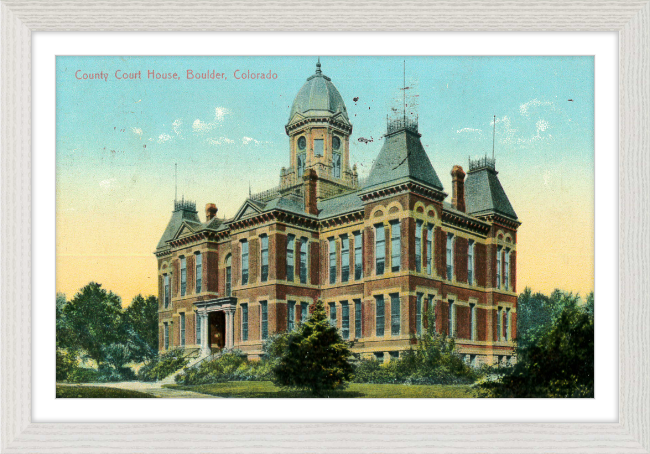 County Court House, Boulder, Colorado