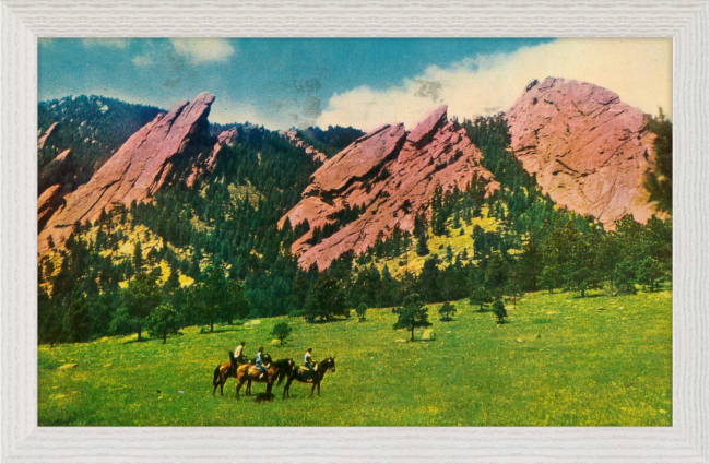 Flatiron rocks near Boulder