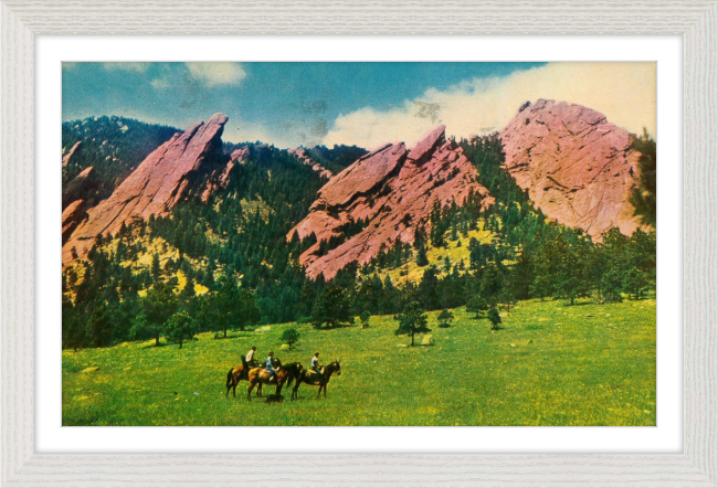 Flatiron rocks near Boulder