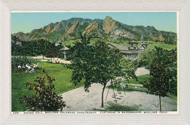 Dining Hall, Boulder Colorado Chautauqua