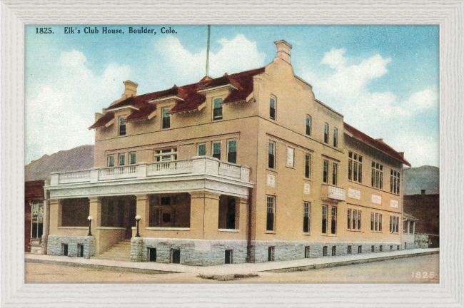 Elk's Club House, Boulder, Colo.