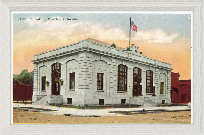 Postoffice, Boulder, Colorado