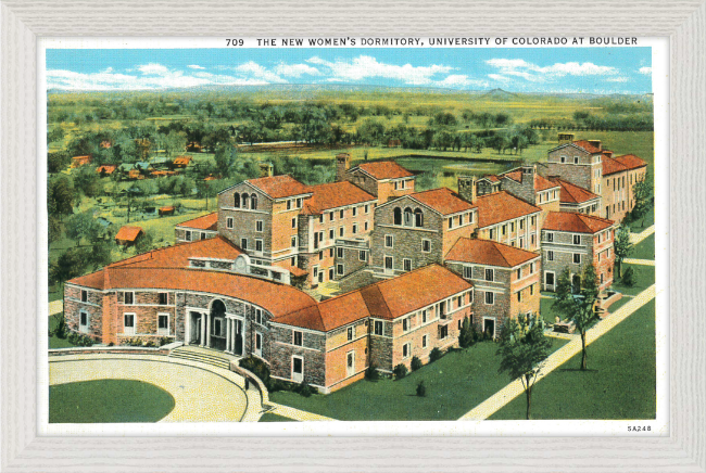 The New Women's Dormitory, University of Colorado at Boulder