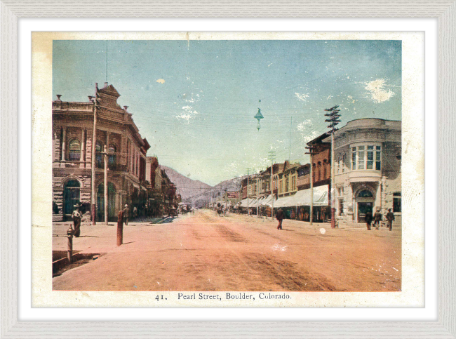 Pearl Street, Boulder, Colorado