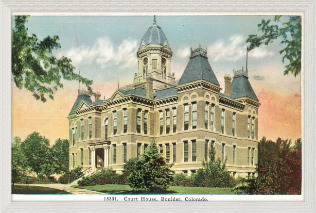 Court House, Boulder, Colorado