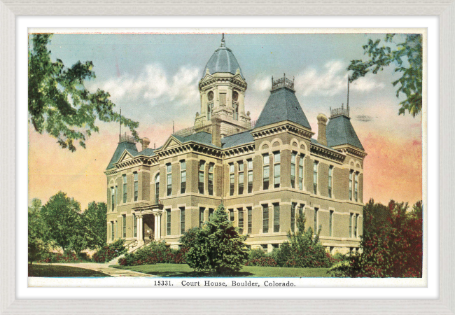 Court House, Boulder, Colorado