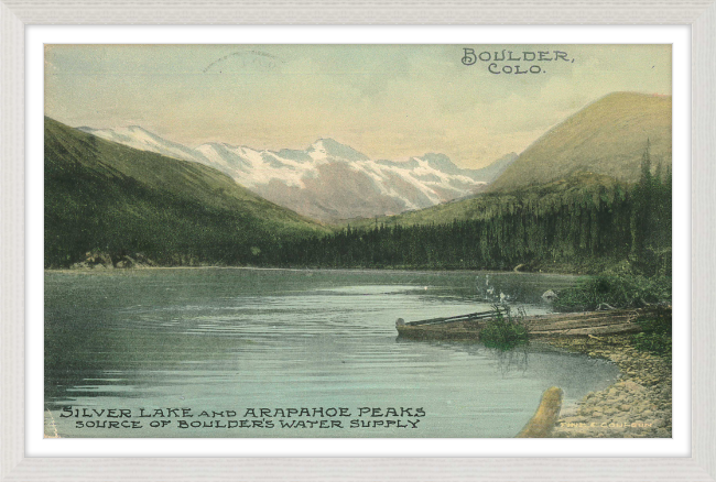 Silver Lake and Arapahoe Peaks Source of Boulder's Water Supply