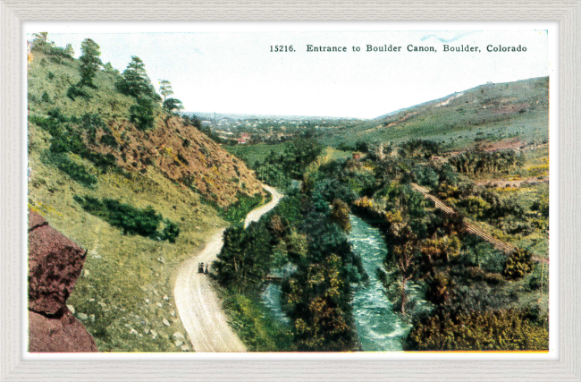 Entrance to Boulder Canon