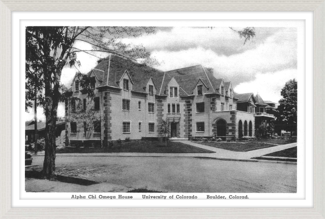 Alpha Chi Omega House, Boulder