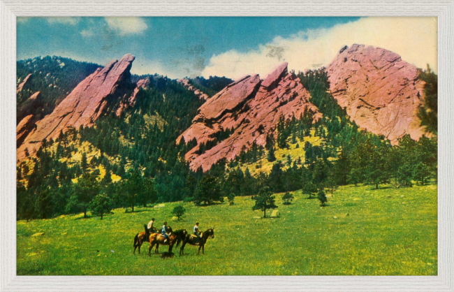 Flatiron rocks near Boulder