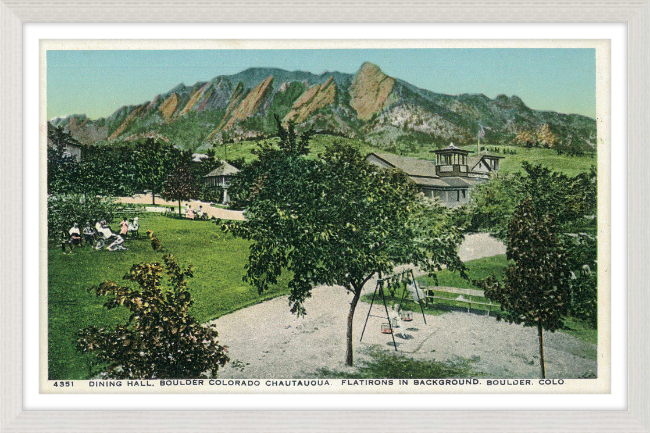 Dining Hall, Boulder Colorado Chautauqua